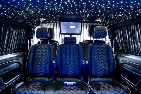 Mercedes-Benz V Class V 300 SUTTON EXECUTIVE CLASS. VAT Q. VIP SEATS. STARLIGHT HEADLINER. TVS. 6
