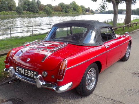 MG MGB MK1 'Pull Door Handle' ROADSTER 4