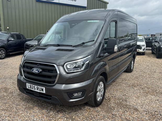 Ford Transit LWB L3H2 Med Roof Limited 350 Air Con Alloys Camera Nav Sensors EURO 6 2