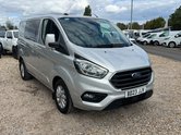 Ford Transit Custom Crew Cab AUTO SWB L1H1 Low Roof Limited 320 Air Con Alloys Sensors Cam EURO 5