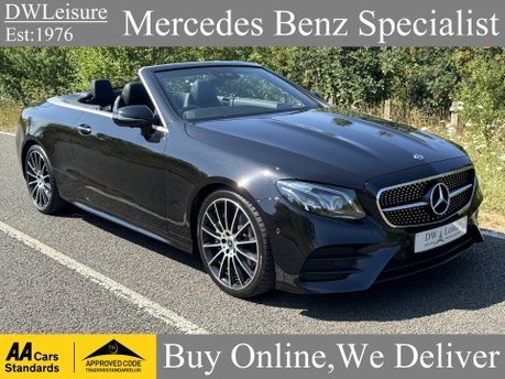 Mercedes-Benz E Class E300 AMG Line Night Edition Premium Plus Convertible Auto Petrol 1