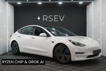 Tesla Model 3 LONG RANGE AWD Ryzen GROK AI One Owner Heat Pump Adaptive LEDs VAT Q