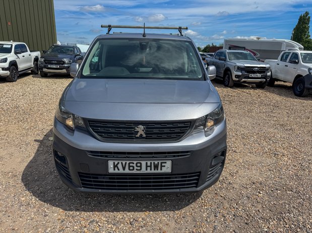 Peugeot Partner LWB L2H1 Low Roof Asphalt Air Con Nav Sensors EURO 6 NO VAT 3