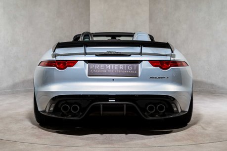 Jaguar F-Type PROJECT 7. 1 OF 250. LIGHTNING SILVER PAINTWORK. LOW MILEAGE. CERAMICS. 5