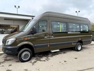 Mercedes-Benz Sprinter 519 4x4 14 Str Minibus with Air Con - Ex MOD 1