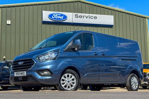 Ford Transit Custom AUTO LWB L2H1 Low Roof Limited 300 Air Con Alloys Sensors EURO 6