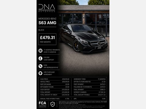 Mercedes-Benz S Class 5.5 S63 AMG Auto 2dr 3