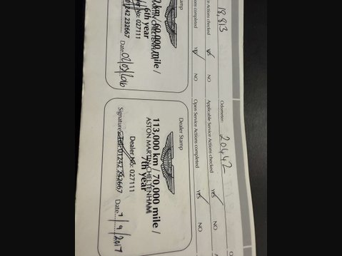 Aston Martin Vantage 4.3 Vantage V8 Auto 2dr ROADSTER 113