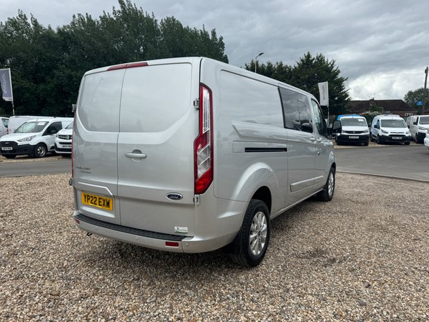 Ford Transit Custom Crew Cab LWB L2H1 Low Roof Limited 320 Air Con Sensors EURO 6 7