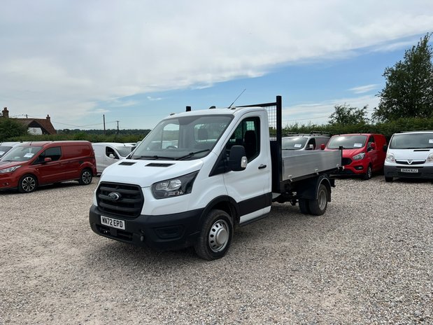 Ford Transit Tipper MWB L2 Leader 350 CAT N Insurance Loss EURO 6 NO VAT 3