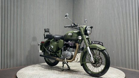 Royal Enfield Bullet 500 CLASSIC 2020 ONLY 11K ARMY COLOUR SCHEME 500CC A2 3