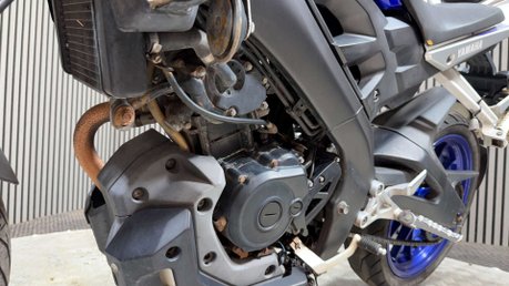 Yamaha MT-125 MT 125 2017 27K PROJECT BIKE SPARES OR REPAIR 125CC 15 BHP 18