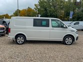 Volkswagen Transporter Crew Cab LWB L2H1 T32 Tdi 150 BHP Auto Kombi Highline Air Con Sensors EURO 6