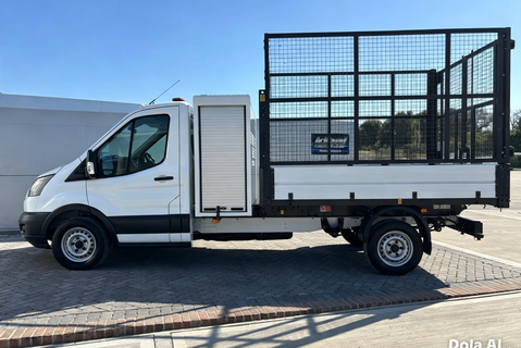 Ford Transit 350 Srw L3 130 ps Toolbox Cage Tipper 10