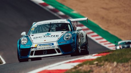 Harry King Battles Hard For Brands Hatch Podium