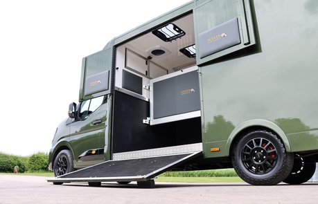 The New Shape Renault master proves perfect for style and comfort 3.5 or 4.5 manual or automatic options available from Seeker 