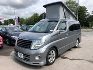 Nissan Elgrand 3.5 V6 Automatic Highway Star 4 berth Camper van with pop up roof 57000m 11