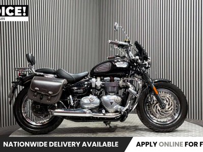 Triumph Speedmaster 2019 ONLY 24K LONG MOT PANNIERS SISSY BAR CRUISER ROADSTER