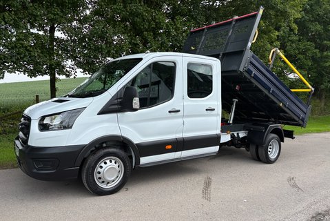 Ford Transit 350 Drw L3 130 ps Crew Cab Tipper - Air Con 1