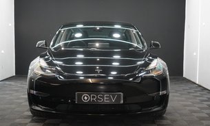 Tesla Model 3 LONG RANGE AWD 1 Owner Solid Black Ryzen GROK Adaptive LEDs Pano Roof VATQ 9