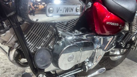 Hyosung GV AQUILA 2007 ONLY 2K RUNNING PROJECT CRUISER BIKE 250CC 8