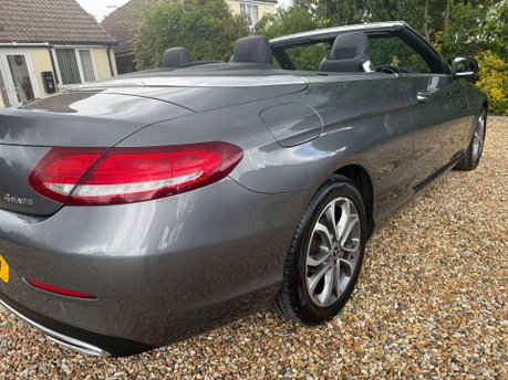 Mercedes-Benz C Class 2.1 C220d Sport (Premium Plus) Cabriolet G-Tronic+ 4MATIC Euro 6 (s/s) 2dr 8