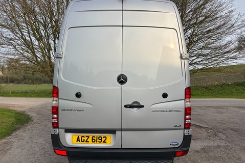 Mercedes-Benz Sprinter 319 V6 Cdi 4x4 5g-Tronic Mwb Hr Panel Van - Air Con - Direct from MOD 12