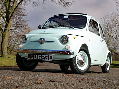 Fiat 500F Electric Conversion 37