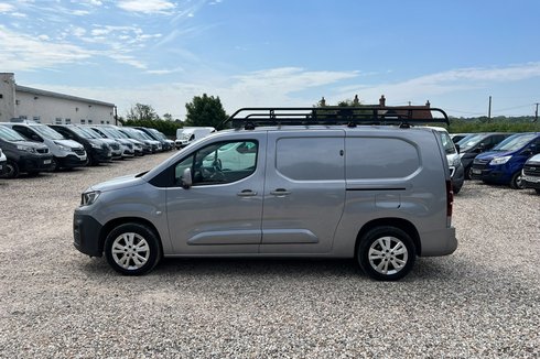 Peugeot Partner LWB L2H1 Low Roof Asphalt Air Con Alloys Cam Sensors EURO 6 NO VAT