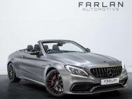 Mercedes-Benz C Class 4.0 C63 V8 BiTurbo AMG S (Premium) Cabriolet 2dr Petrol SpdS MCT Euro 6 (s/ 2