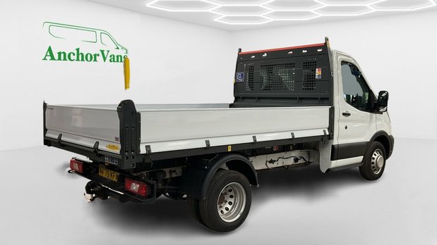 Ford Transit Tipper MWB L2 Leader 350 AIR CON Dual Rear Wheel Sensors Cam Tow Bar EURO 6 4