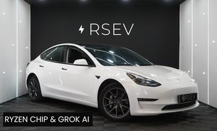 Tesla Model 3 LONG RANGE AWD Ryzen GROK AI One Owner Heat Pump Adaptive LEDs VAT Q 1