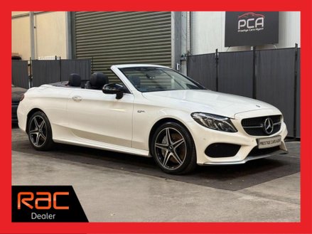 Mercedes-Benz C Class 3.0 C43 V6 AMG (Premium Plus) Cabriolet G-Tronic+ 4MATIC Euro 6 (s/s) 2dr
