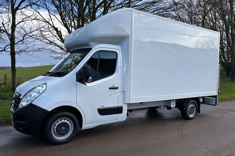 Vauxhall Movano F3500 125 ps Cdti Luton with Tail Lift & Air Con - Direct from MOD