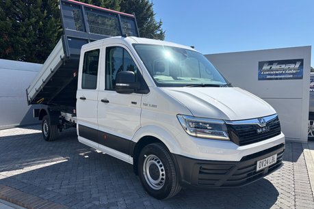 MAN TGE 3.180 DSG 4Motion Crew Cab Tipper - Air Con / LED Headlights