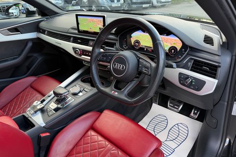 Audi S4 S4 TFSI QUATTRO - COMFORT & SOUND PACK -APPLE CAR PLAY -MAGMA RED LEATHER 36