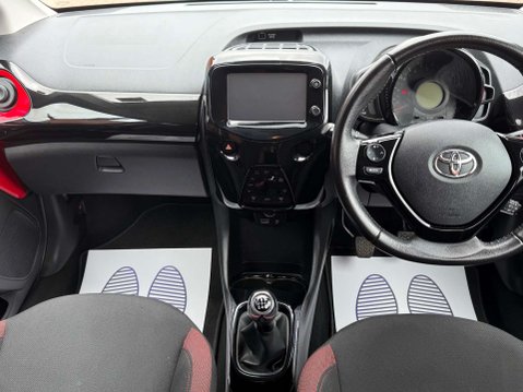 Toyota Aygo 1.0 VVT-i x-cite 4 Red Bi-Tone Hatchback 5dr Petrol Manual Euro 6 (68 ps) 48