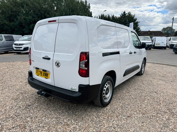 Vauxhall Combo Crew Cab [SOLD CR] LWB L2H1 Low Roof Prime Air Con Cruise Sensors Nav EURO 7