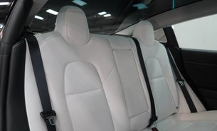 Tesla Model 3 LONG RANGE AWD White Interior Red Multi-coat Ryzen GROK AI One Owner VAT Q 14