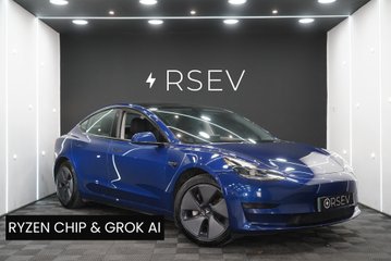 Tesla Model 3 Standard Range Plus Ryzen Chip GROK AI LFP Battery Heat Pump 1 Owner VatQ