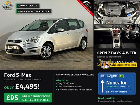 Ford S-Max ZETEC TDCI 2.0 7 SEATER 2