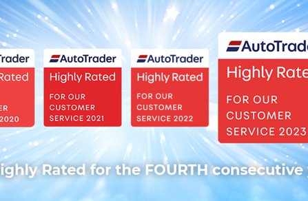 Frosts Cars AutoTrader Highly Rated 2023