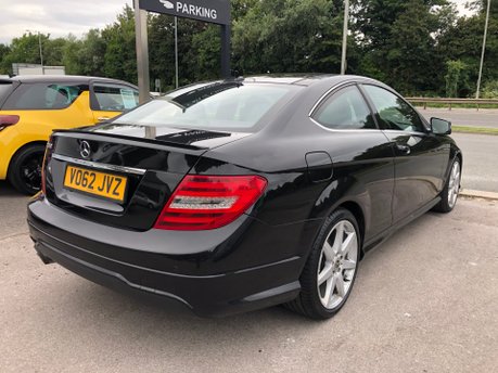 Mercedes-Benz C Class C180 BLUEEFFICIENCY AMG SPORT 1.6 Petrol Coupe Automatic 16