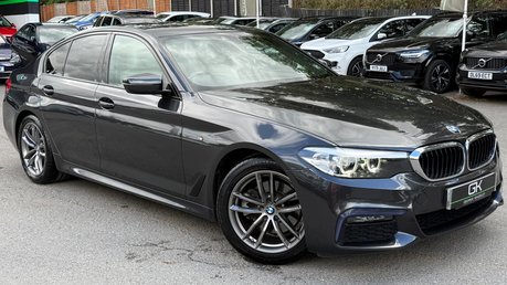 BMW 5 Series 520D M SPORT - RARE SOPHISTO GREY WITH IVORY LEATHER INTERIOR  