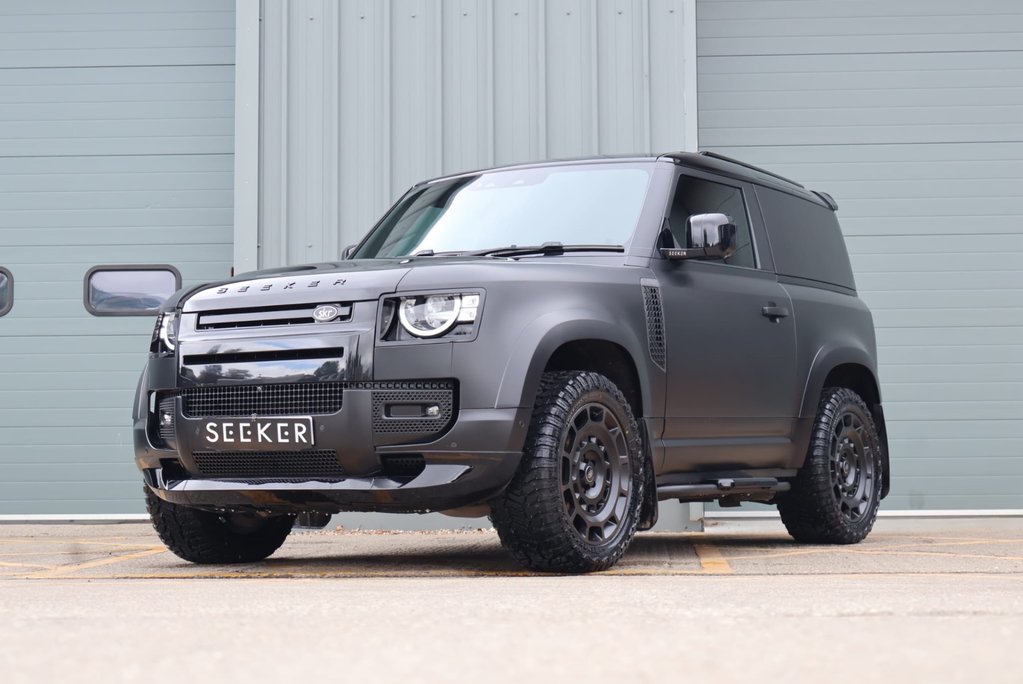 Land Rover Defender 90 D250 HARD TOP MHEV styled by Seeker with a matt PPF award winning looks  1