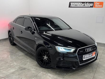 2017 AUDI A3 A3 S LINE SALOON 1 AUTOMATIC DIESEL YEAR 2017 17 MILEAGE 89,902... photo