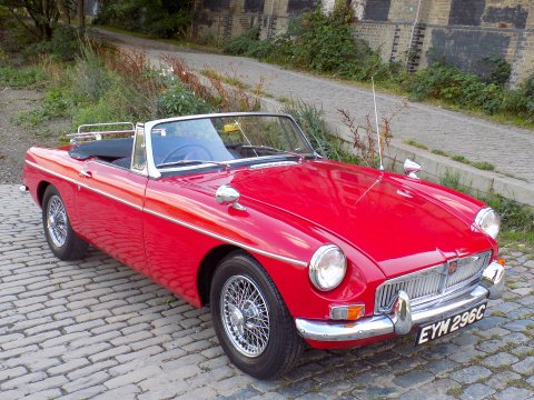 MG MGB MK1 'Pull Door Handle' ROADSTER 44