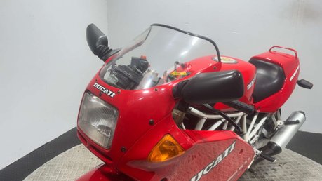 Ducati 750 1992 18K RUNNING PROJECT BIKE CLASSIC 6750 VTWIN CARBED 28