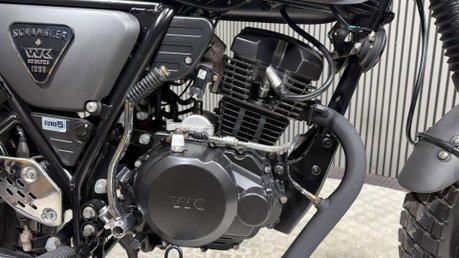 WK Bikes Scrambler 2023 ONLY 5K 1 OWNER MOT AUGUST 2027 LEARNER 125CC 11