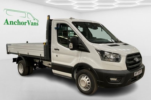 Ford Transit Tipper MWB L2 Leader 350 Air Con Dual Rear Wheel Sensors Cam Tow Bar EURO 6